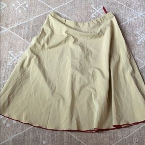 Prada Nude skirt